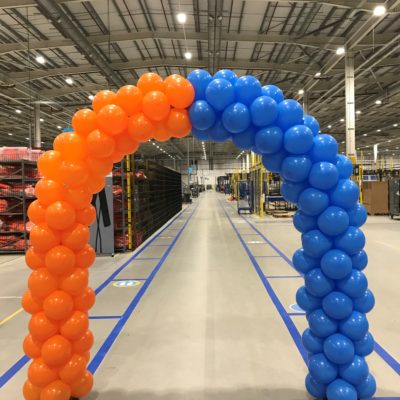 Amazon Corporate Balloon Arch