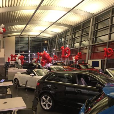 Car sales showroom