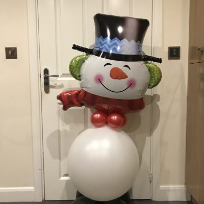 Snowman balloon