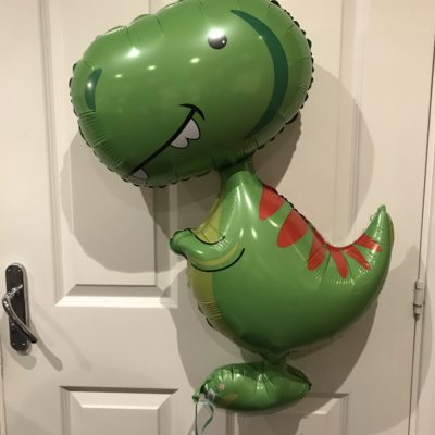 Dinosaur balloons
