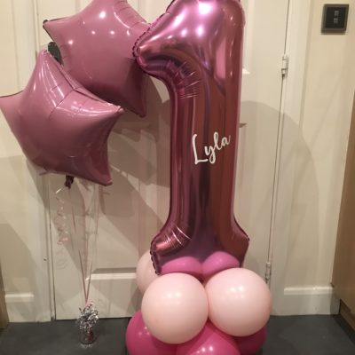 1st Birthday balloons