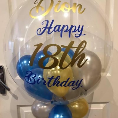 Personalised birthday balloon