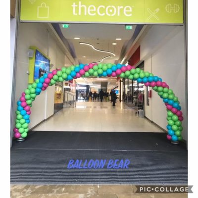Shopping centre balloon